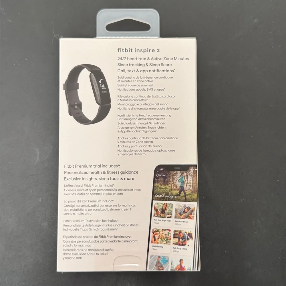 Fitbit Inspire 2 Midnight Black Smartwatch